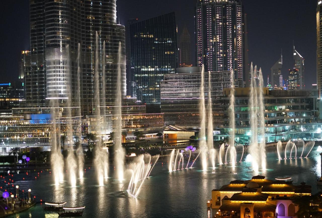 Elite Royal Apartment - Full Burj Khalifa & Fountain View - Opal - 2 Bedrooms Plus 1 Open Bedroom Without Partition ดูไบ ภายนอก รูปภาพ