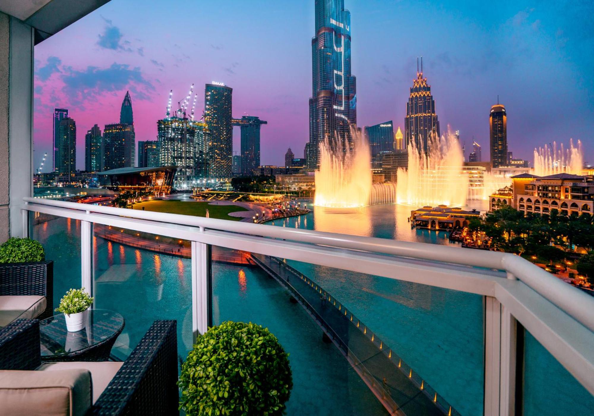 Elite Royal Apartment - Full Burj Khalifa & Fountain View - Opal - 2 Bedrooms Plus 1 Open Bedroom Without Partition ดูไบ ภายนอก รูปภาพ